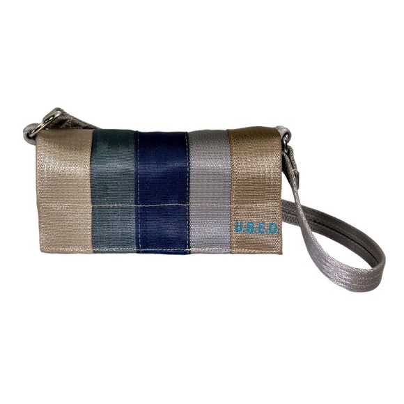 U.S.E.D. Upcycled Seatbelt Handbag - Picture 1 of 14
